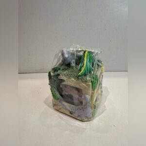Vintage 1992 Terragrafics Dinosaur Photo Cube - 3D Nursery Decor